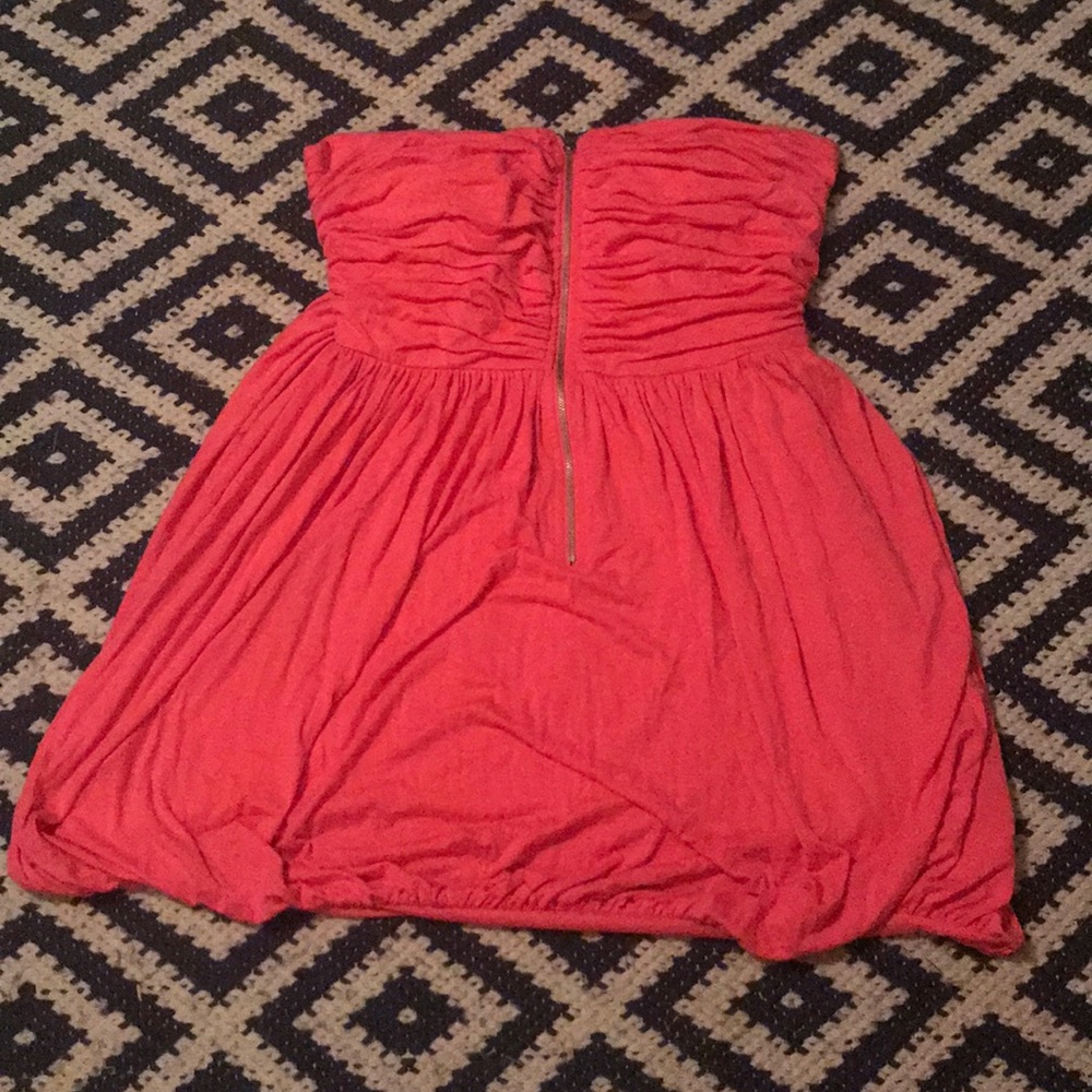 Pink party dress